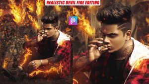 Realistic-fire-editing